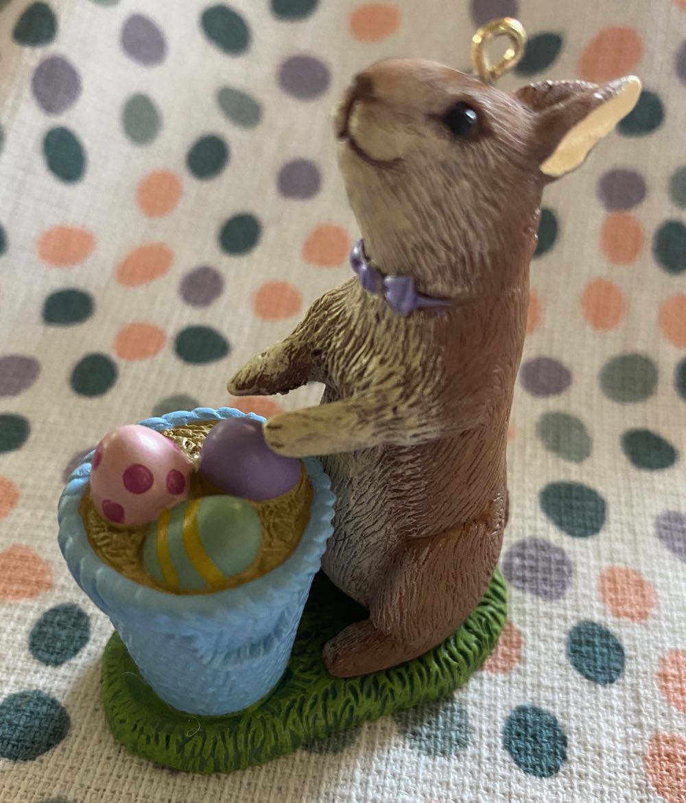 Nature’s Sketchbook Easter Bunny - Easter (Easter) ornament collectible [Barcode 763795283125] - Main Image 4