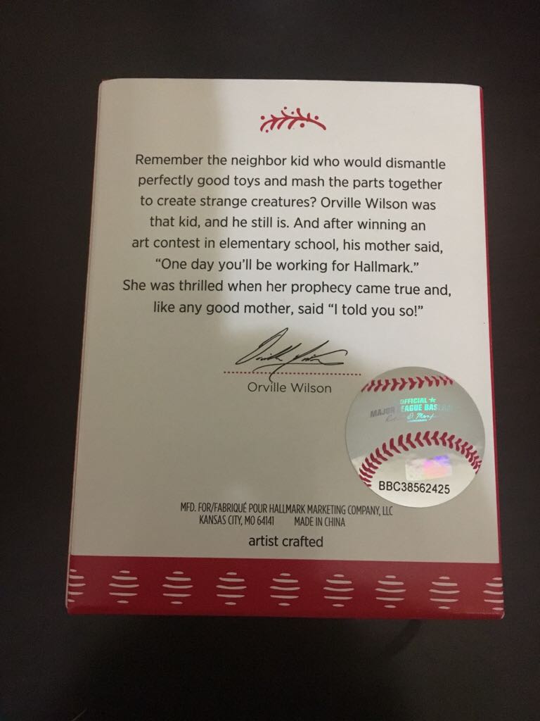 St Louis Cardinals Jersey - St Louis Cardinals (Baseball) ornament collectible [Barcode 763795294060] - Main Image 2