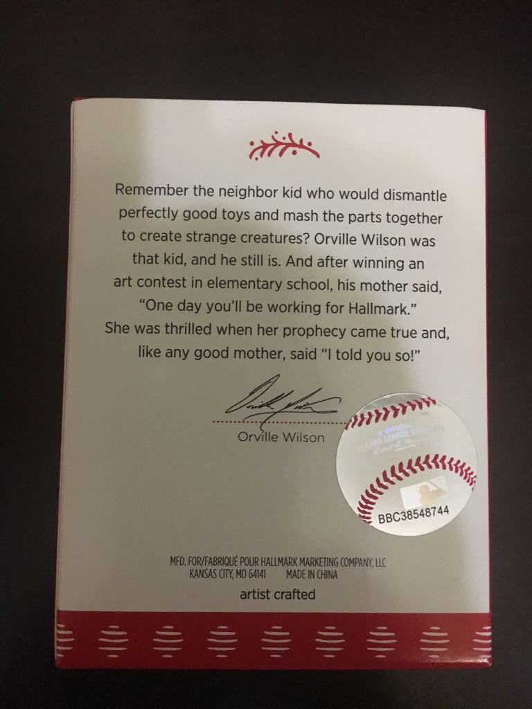 Kansas City Royals Jersey - Kansas City Royals ornament collectible [Barcode 763795294084] - Main Image 2