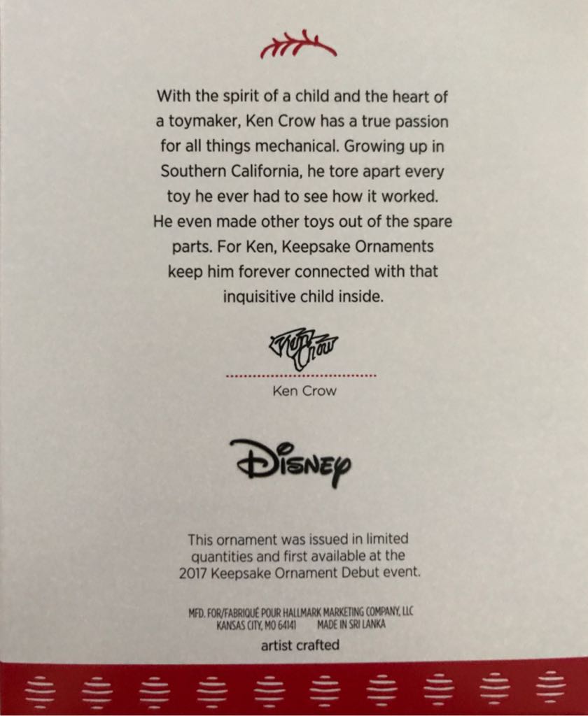 Santa’s Little Helper Pluto - Mickey And Friends (Disney) ornament collectible [Barcode 763795296965] - Main Image 2