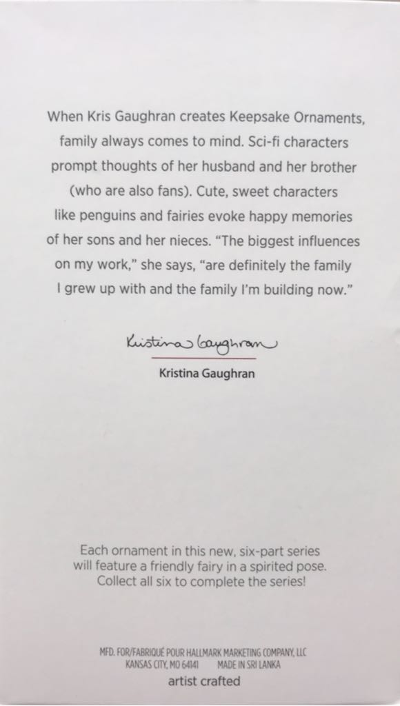 April Showers Fairy - Friendly Fairies (Fairies) ornament collectible [Barcode 763795305322] - Main Image 2