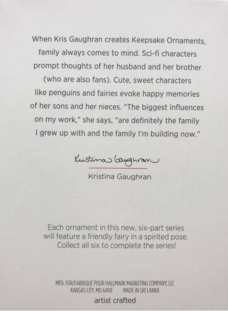 May Flowers Fairy - Fairy Messengers (Fairy Messengers) ornament collectible [Barcode 763795305339] - Main Image 2