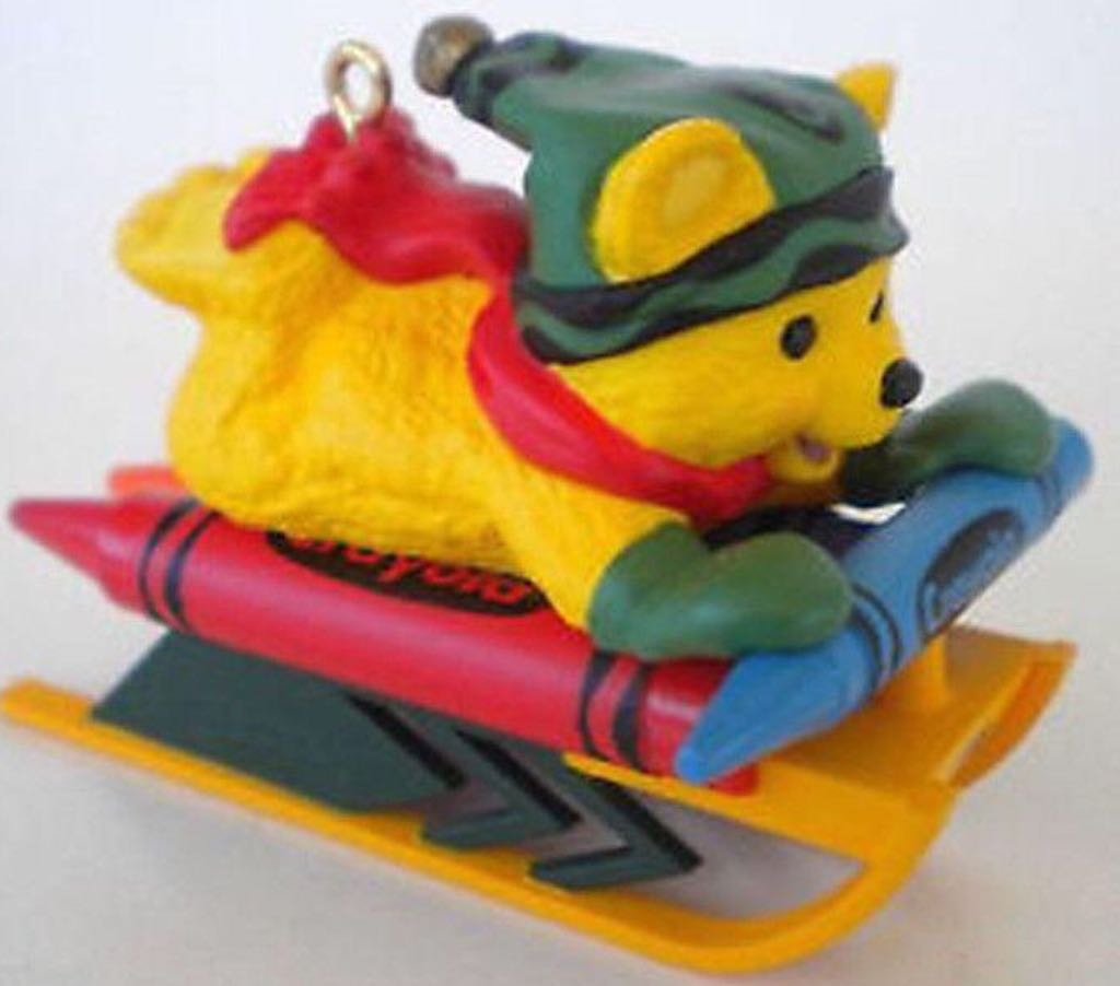 Bright Sledding Colors - Crayola Crayon (Collectable Series) ornament collectible [Barcode 015012414578] - Main Image 2