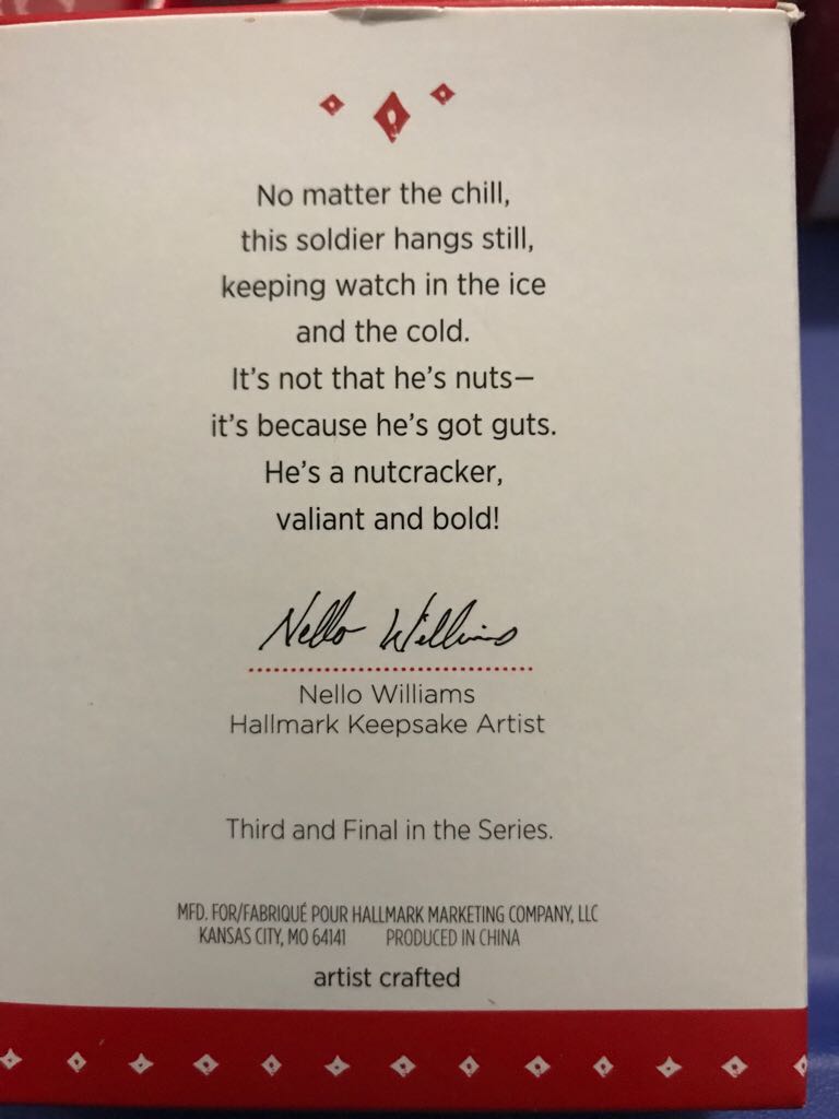 Cool Icicles #3 & Final 🐻 - The Cool Icicles Series (Nutcracker, Icicle) ornament collectible [Barcode 763795936007] - Main Image 2