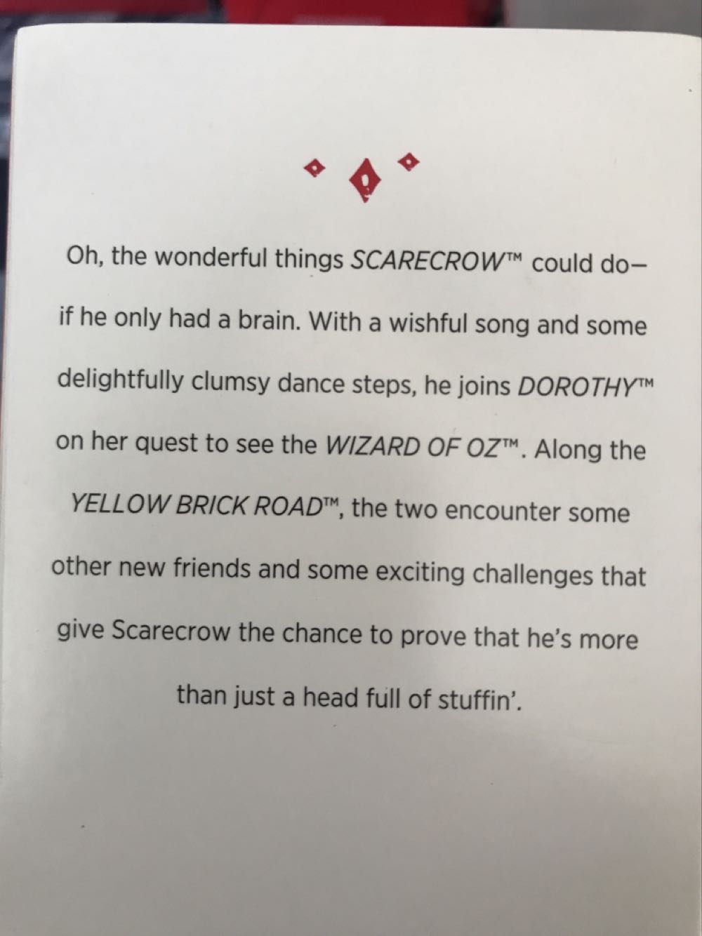 Oz - Scarecrow: “IF I ONLY HAD A BRAIN” - The Wizard of Oz - Off to See the Wizard (MAGIC: Sound) ornament collectible [Barcode 763795947997] - Main Image 2