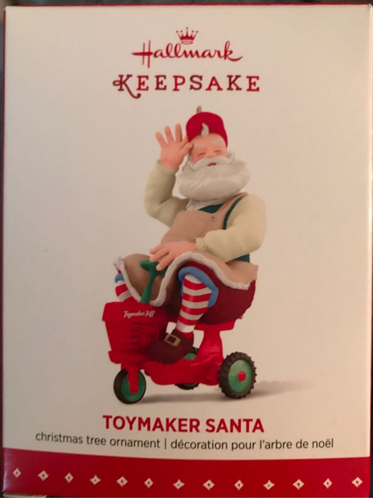 Toymaker Santa # 16 - Toymaker Santa (Santa) ornament collectible [Barcode 763795948161] - Main Image 1