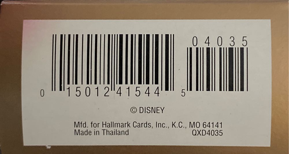 Mickey’s Snow Angel - Disney Mickey and Friends (Disney) ornament collectible [Barcode 015012415445] - Main Image 4