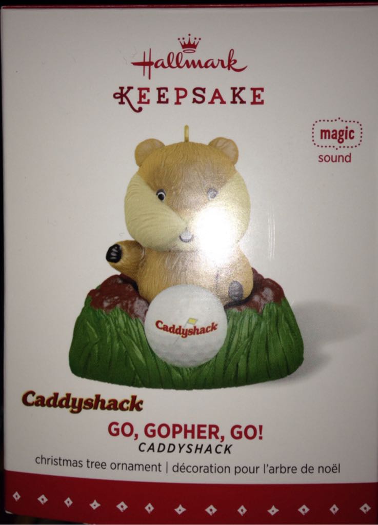 Go Gopher Go! - Caddyshack (Movies & TV) ornament collectible [Barcode 763795952625] - Main Image 1