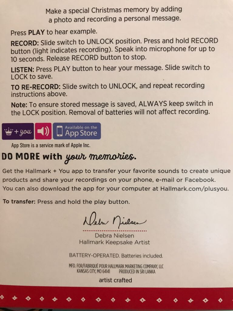 Merry & Bright  (Photo Holder) ornament collectible [Barcode 763795954124] - Main Image 2