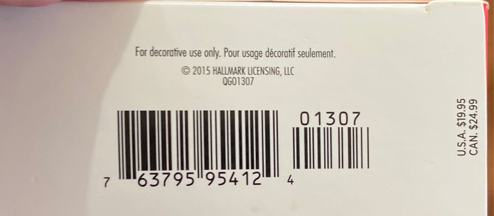 Merry & Bright  (Photo Holder) ornament collectible [Barcode 763795954124] - Main Image 3