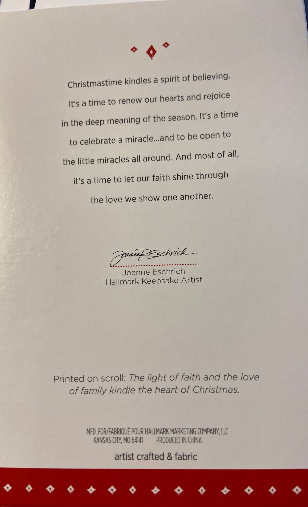 Father Christmas 2015 #12 - Father Christmas Series (Series Piece) ornament collectible [Barcode 763795955268] - Main Image 3