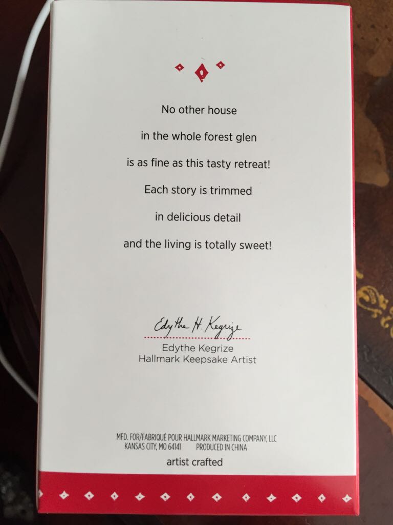 A Tweet Retreat - Beautiful Birdhouse (Keepsake CLUB Ornament) ornament collectible [Barcode 763795958559] - Main Image 2