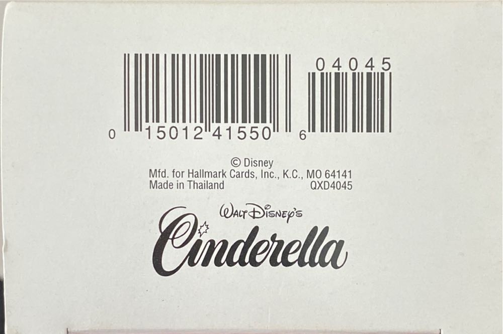 Disney’sCinderella - Disney Enchanted Memories (Disney) ornament collectible [Barcode 015012415506] - Main Image 3