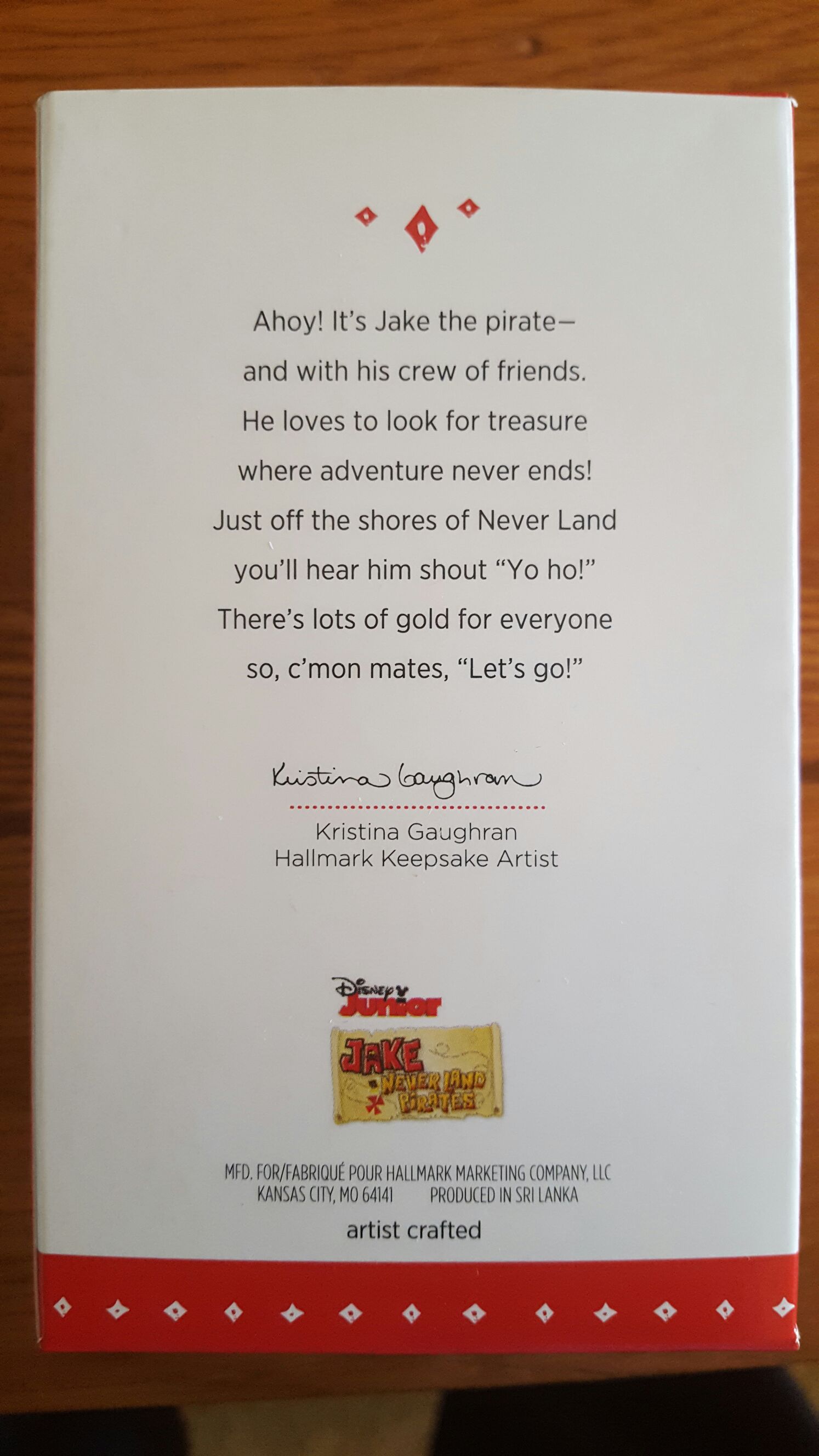 Going on a Treasure Hunt - Disney (Disney Jake And The Never Land Pirates) ornament collectible [Barcode 763795971077] - Main Image 2