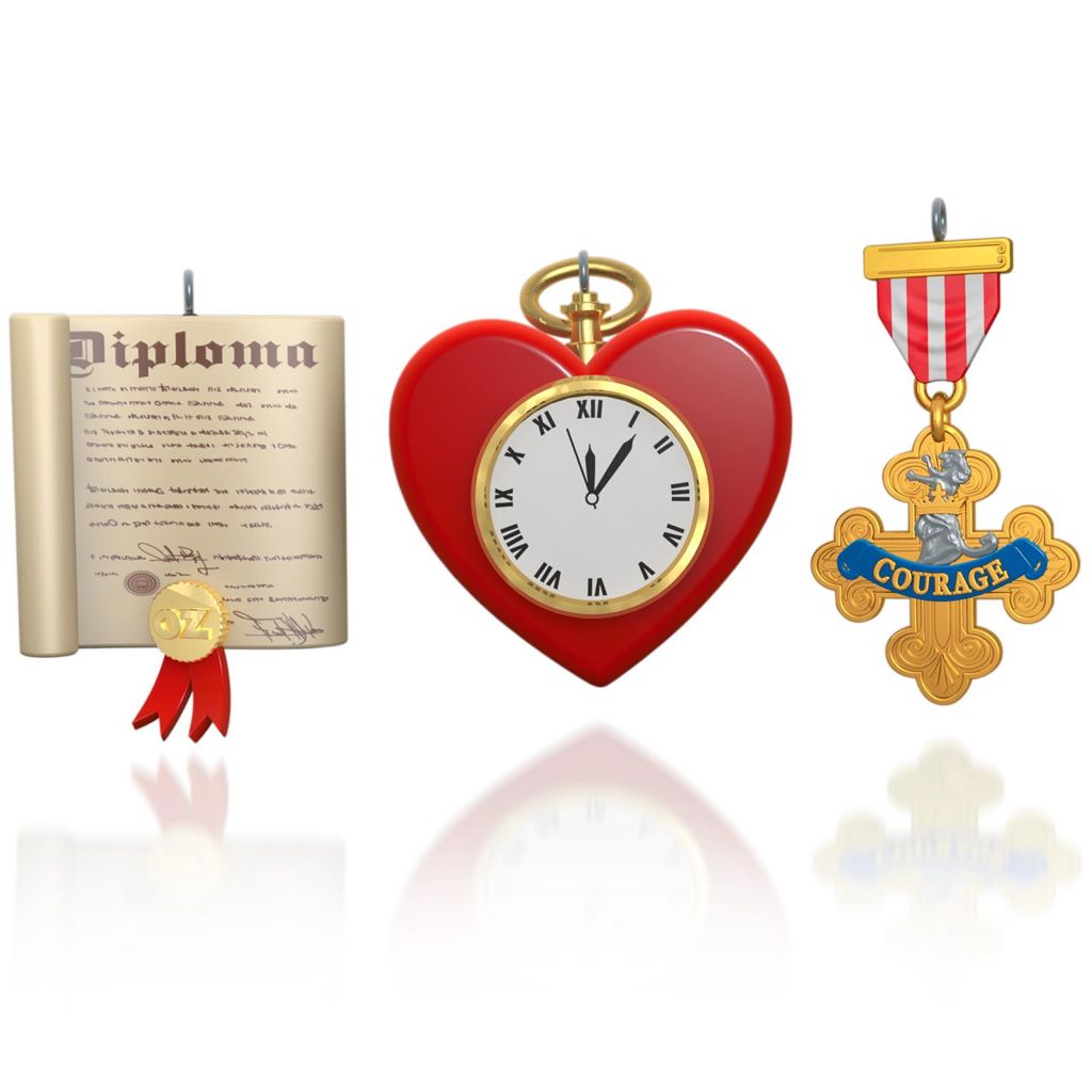 A Brain,  A Heart, The Nerve - Wizard Of Oz (Wizard of Oz) ornament collectible [Barcode 763795971152] - Main Image 2