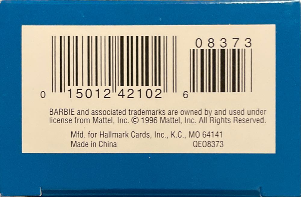 Barbie As Little Bo Peep Hallmark - Barbie Children’s Collector Series (Barbie) ornament collectible [Barcode 015012421026] - Main Image 3