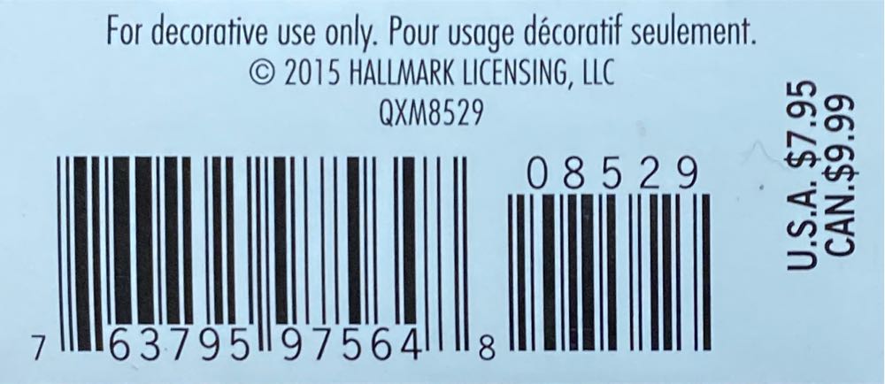 Santa’s Favorite Drink - Mini (Santa) ornament collectible [Barcode 763795975648] - Main Image 3