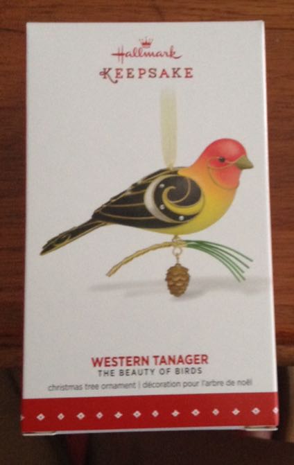 Western Tanager 2015 - Beauty Of Birds (Birds) ornament collectible [Barcode 763795976898] - Main Image 2