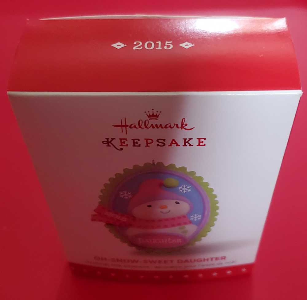 Oh-Snow-Sweet Daughter - Family (Daughter) ornament collectible [Barcode 763795977079] - Main Image 3