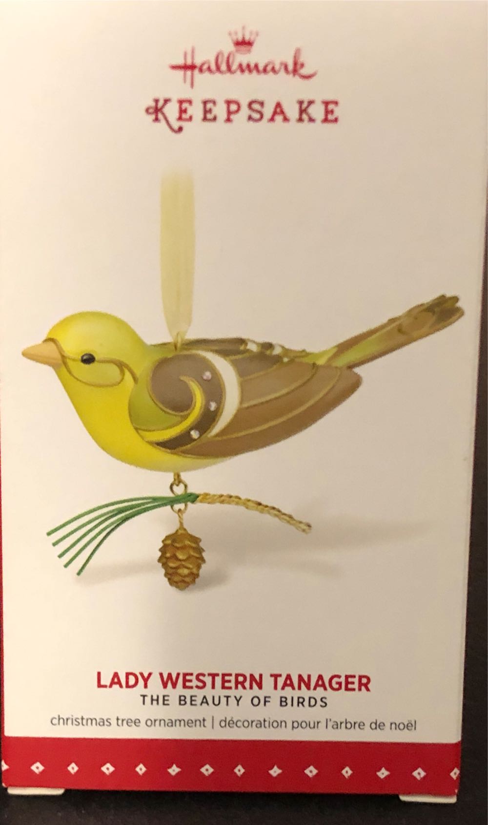 Lady Western Tanager - The Beauty Of Birds (The Beauty Of Birds) ornament collectible [Barcode 763795981878] - Main Image 3