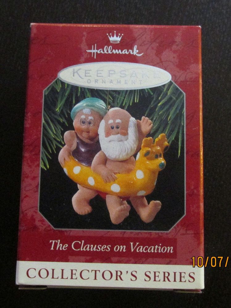 The Clauses On Vacation - 2nd (Clauses On Vacation) ornament collectible [Barcode 015012425147] - Main Image 2