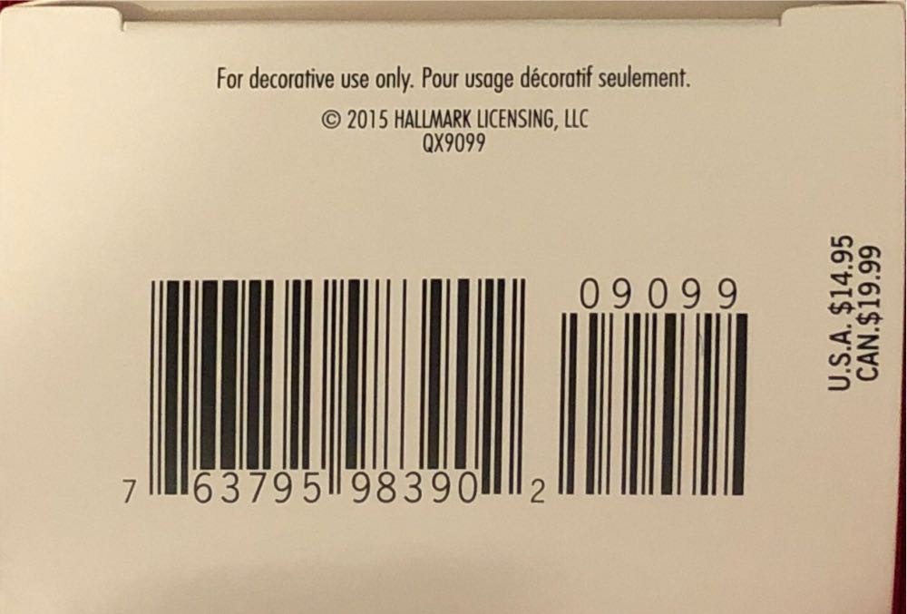 Santa Certified 2015 - Carousel Horse (Toys and Games) ornament collectible [Barcode 763795983902] - Main Image 3