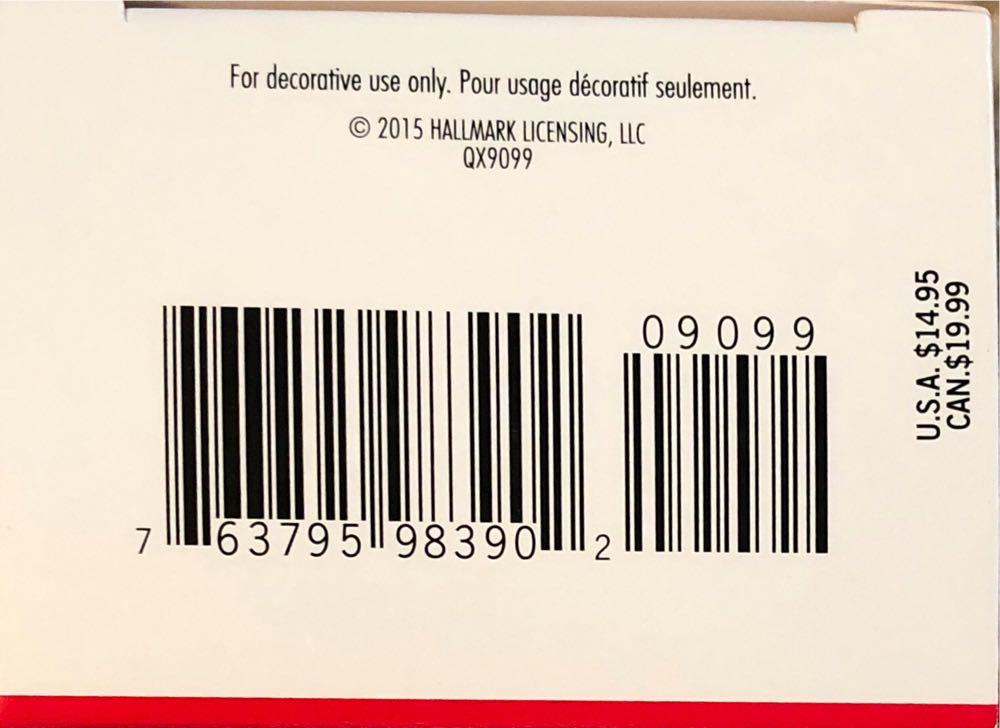 Santa Certified 2015 - Carousel Horse (Toys and Games) ornament collectible [Barcode 763795983902] - Main Image 4