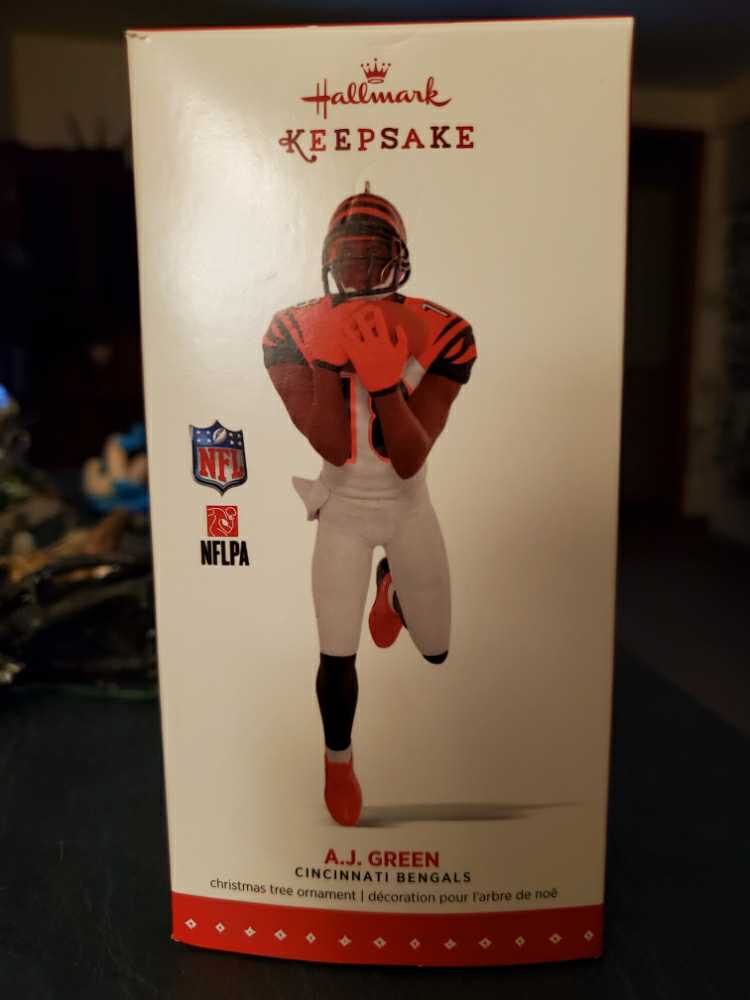 AJ Green - Cincinati Bengals (Sports) ornament collectible [Barcode 763795990894] - Main Image 2