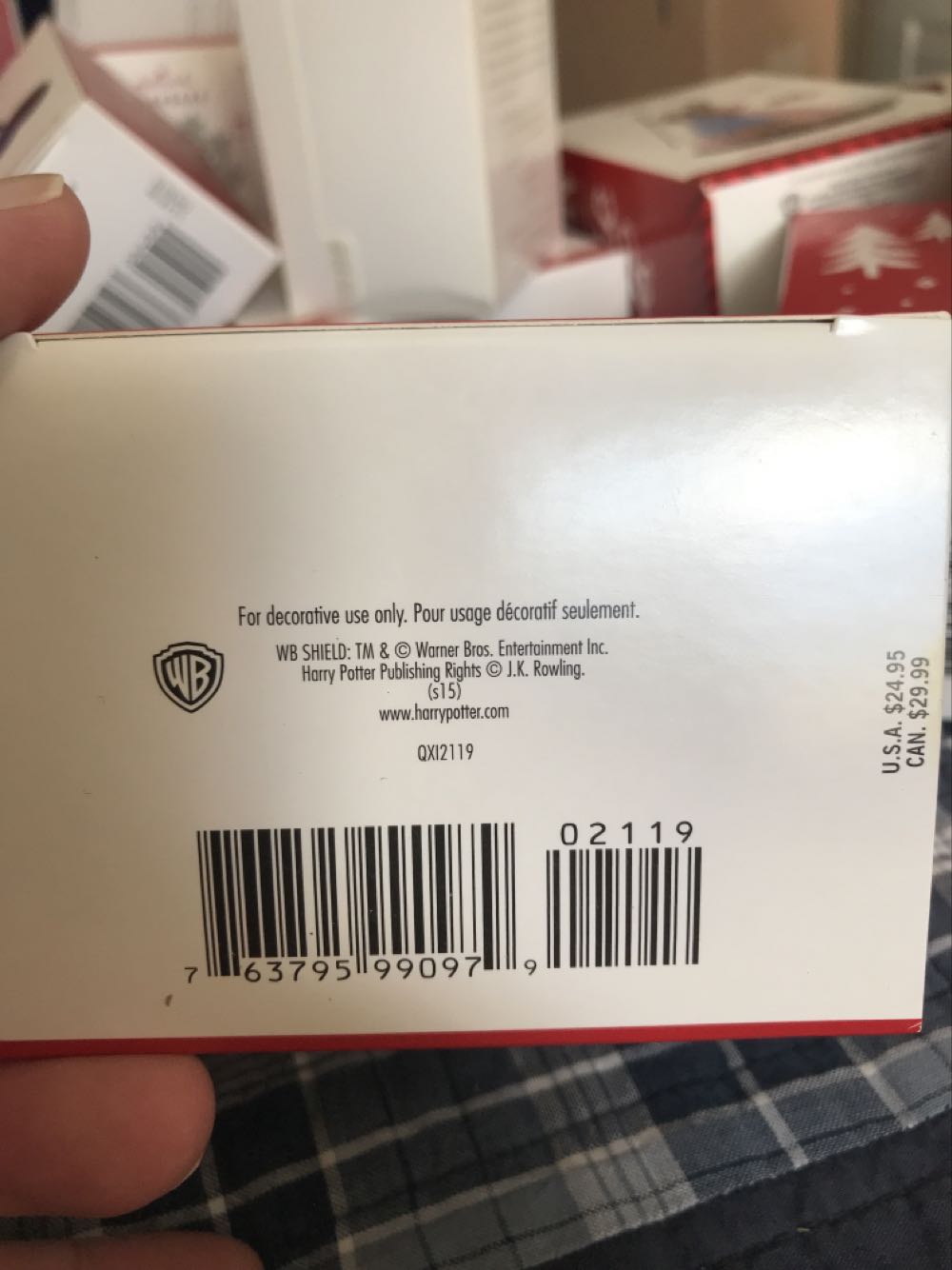 Harry Potter - Platform 9 3/4 - The Wizarding World Of Harry Potter (Movie) ornament collectible [Barcode 763795990979] - Main Image 3