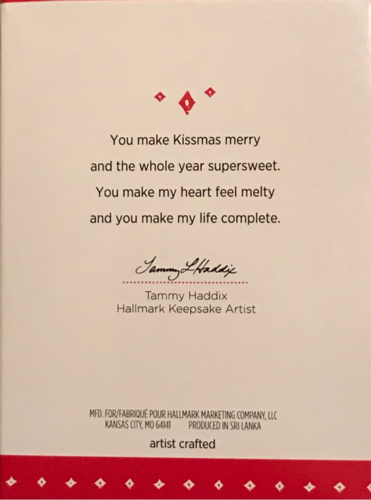 Sweet Love  ornament collectible [Barcode 763795993451] - Main Image 2