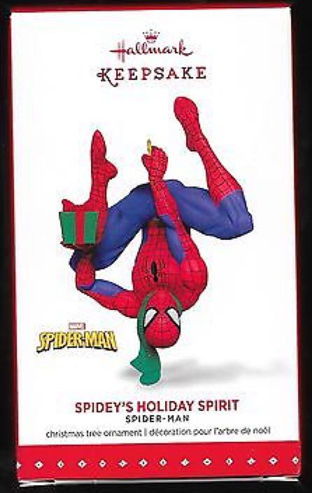Spidey’s Holiday Spirit - Spider-Man (Comics/ Marvel/ DC) ornament collectible [Barcode 763795993703] - Main Image 2