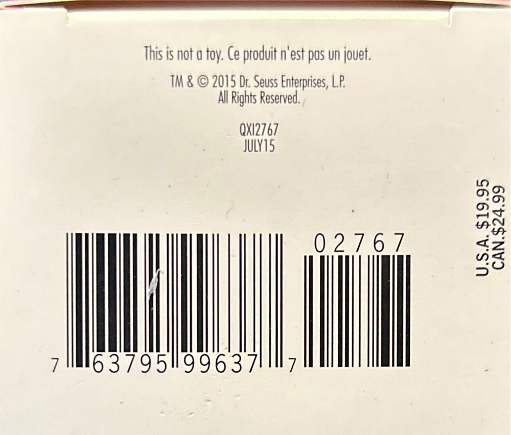 Grinch Peekbuster - Dr. Seuss’s How the Grinch Stole Christmas! (Dr. Suess How The Grinch Stole Christmas) ornament collectible [Barcode 763795996377] - Main Image 3