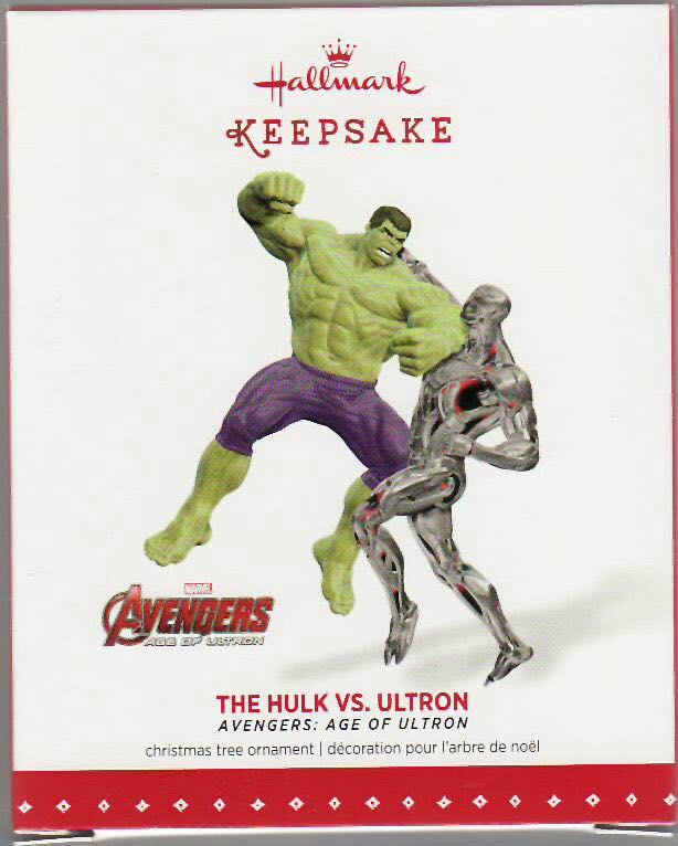 The Hulk Vs. Ultron - Avengers: Age of Ultron (Marvel Super Heroes) ornament collectible [Barcode 763795999187] - Main Image 2