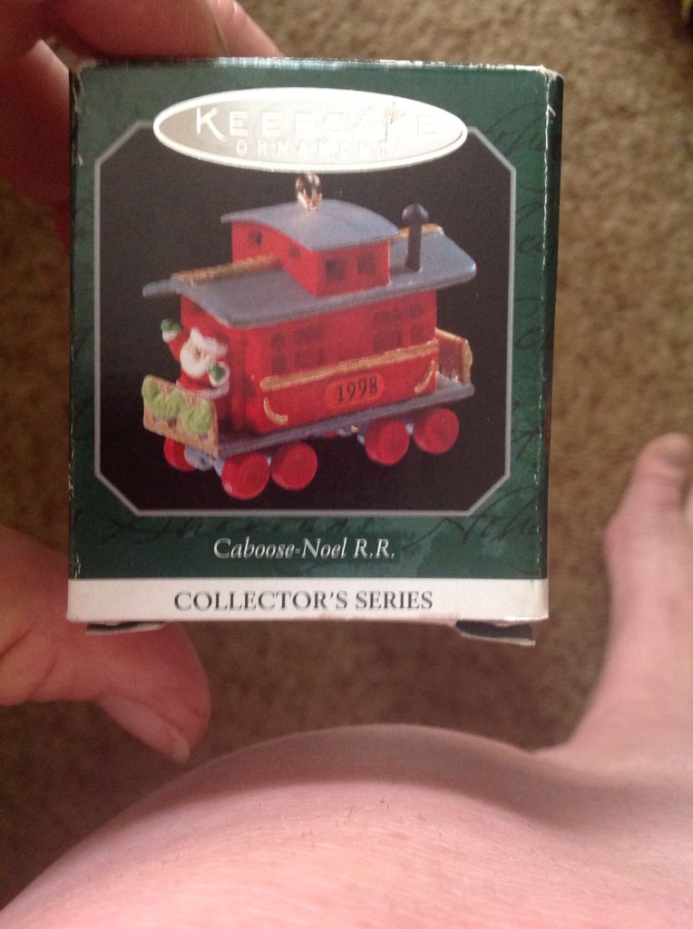 Noel R.R. #10 Caboose - Noel R.R. Series (Noel R. R.) ornament collectible [Barcode 015012430837] - Main Image 1
