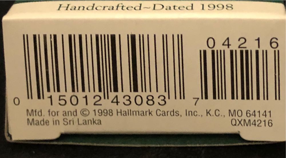 Noel R.R. #10 Caboose - Noel R.R. Series (Noel R. R.) ornament collectible [Barcode 015012430837] - Main Image 3