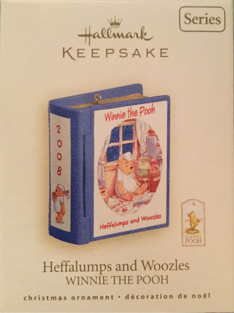 Heffalumps And Woozles - Winnie The Pooh Books (Disney-Winnie The Pooh) ornament collectible [Barcode 795902017316] - Main Image 1