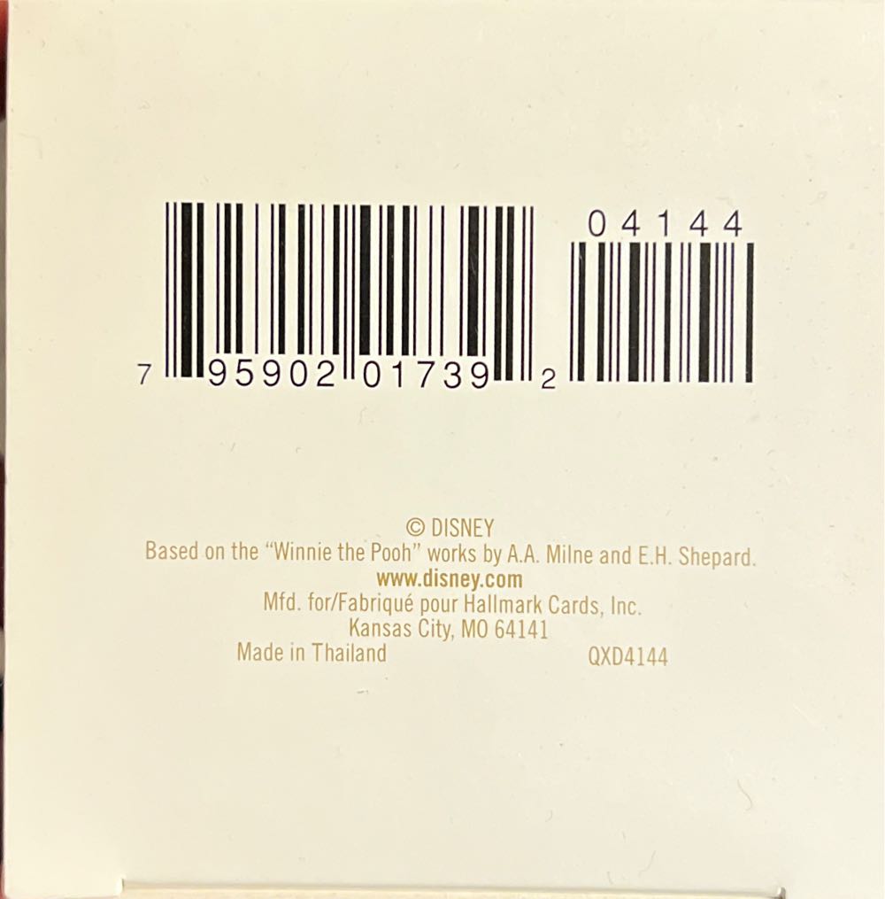 A Present for Pooh - Disney (Winnie the Pooh) ornament collectible [Barcode 795902017392] - Main Image 3