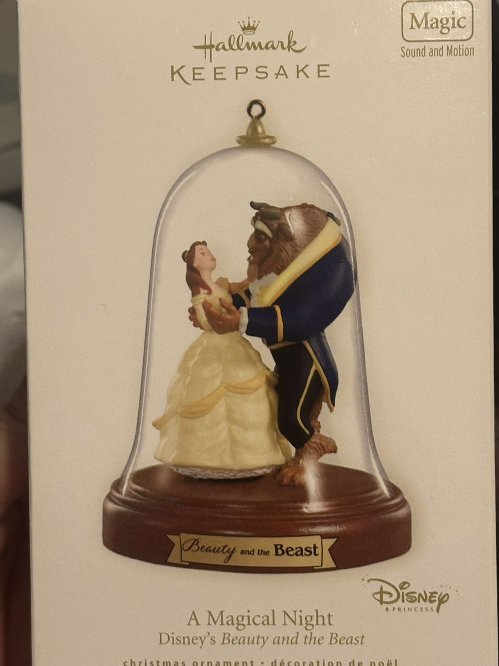 A Magical Night - Beauty and the Beast (Disney) ornament collectible [Barcode 795902017408] - Main Image 2