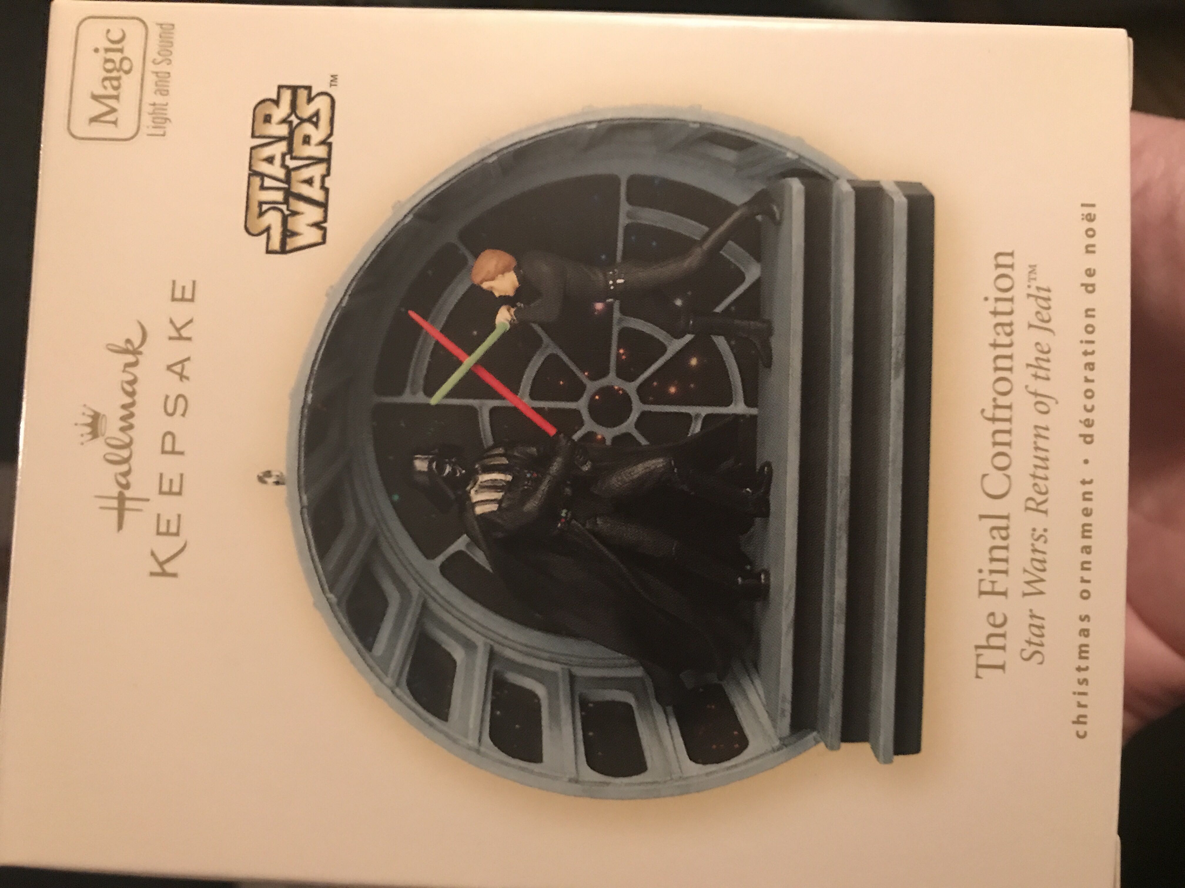 The Final Confrontation - Star Wars: Return of the Jedi (Star Wars) ornament collectible [Barcode 795902018832] - Main Image 2