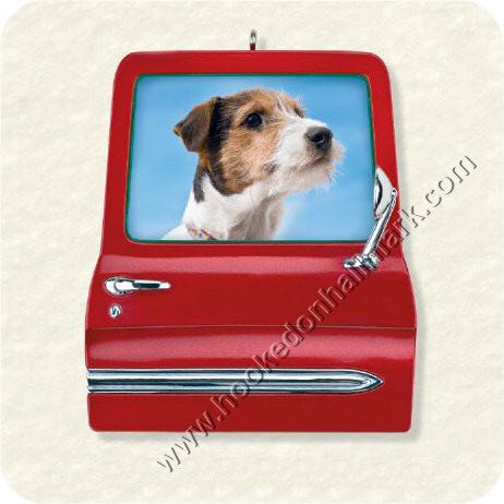 Doggy In The Window  (Christmas) ornament collectible [Barcode 795902018948] - Main Image 2