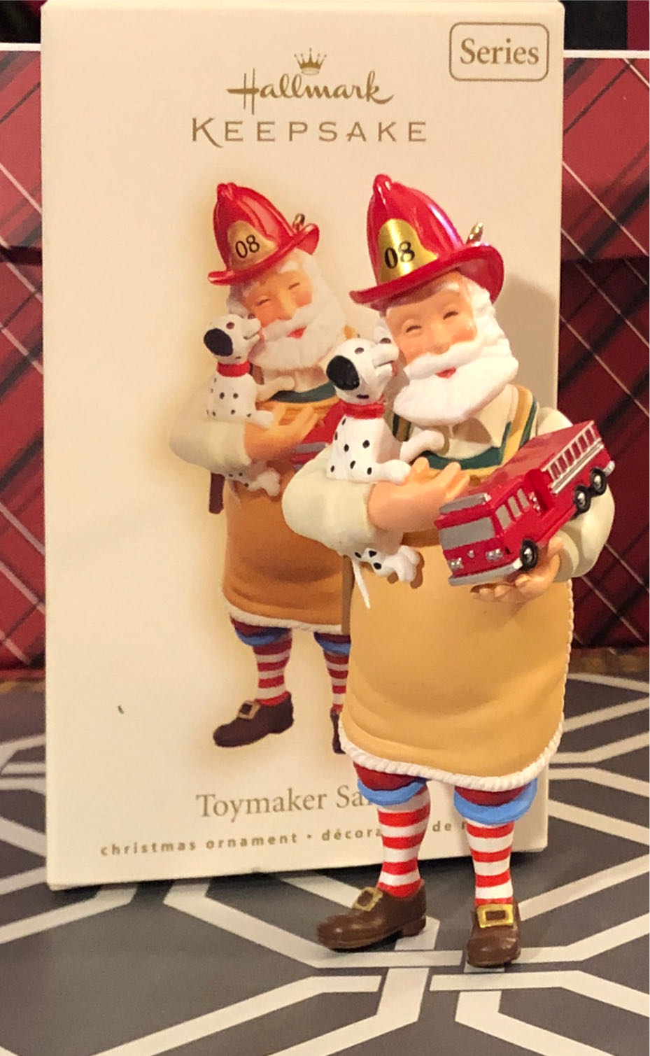 Toymaker Santa #9 - Toymaker Santa (Santa) ornament collectible [Barcode 795902019105] - Main Image 4