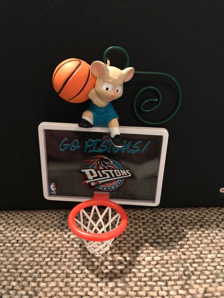 Detroit Pistons  - NBA Collection (Keepsake Ornament) ornament collectible [Barcode 015012431728] - Main Image 2