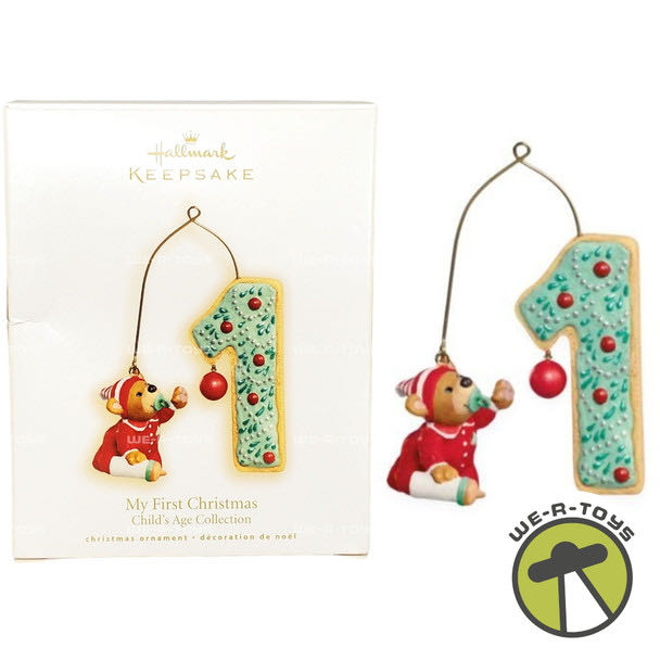 My First Christmas - Child’s Age Collection (Child’s Age Collection) ornament collectible [Barcode 795902022273] - Main Image 2