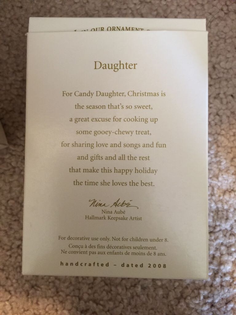 Daughter - Daughter (Daughter) ornament collectible [Barcode 795902024826] - Main Image 2