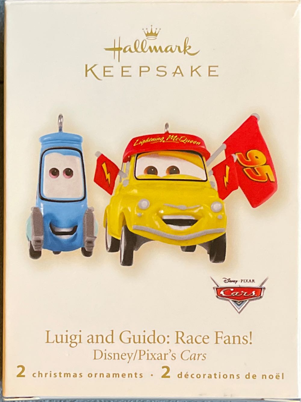 Luigi And Guido : Race Fans! - Disney Pixar Cars (Disney) ornament collectible [Barcode 795902027391] - Main Image 2