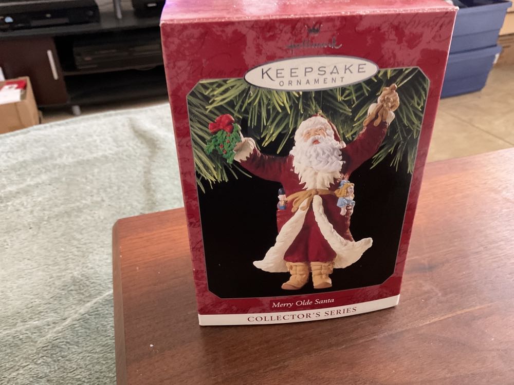 Merry Olde Santa #9 - Merry Olde Santa (Santa) ornament collectible [Barcode 015012432091] - Main Image 4