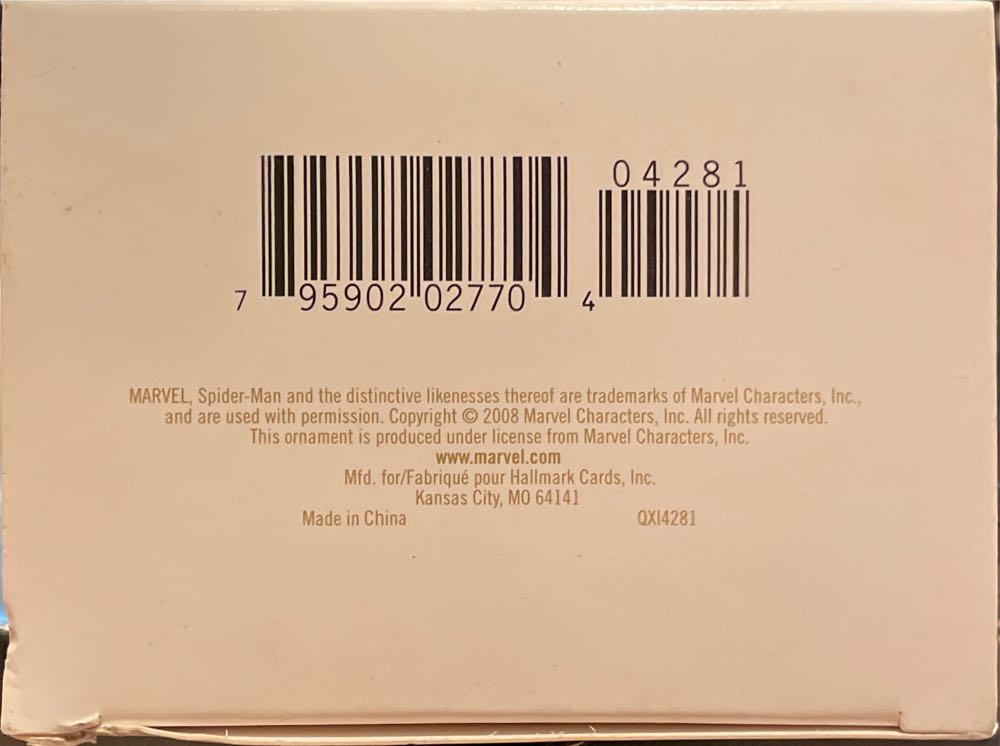 Spiderman Friendly Neighborhood Spider-Man - The Amazing Spider-Man (Marvel Superheroes) ornament collectible [Barcode 795902027704] - Main Image 3