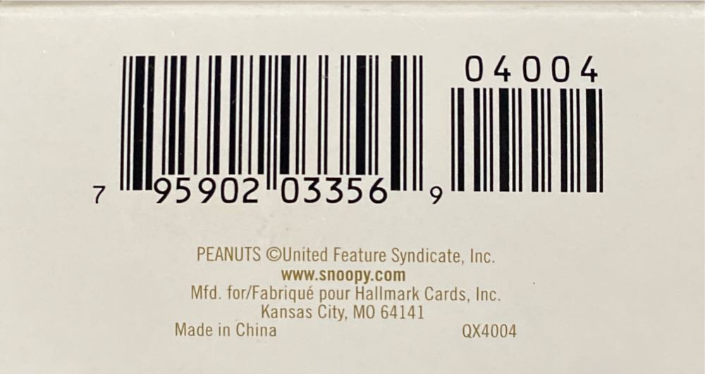 #11 Patriotic Pals - Spotlight On Snoopy (The Peanuts Gang) ornament collectible [Barcode 795902033569] - Main Image 3
