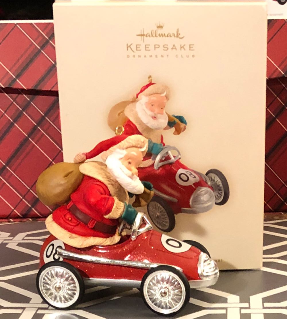 Toymaker Santa Takes A Spin - Toymaker Santa (Hallmark Club Exclusive) ornament collectible [Barcode 795902036461] - Main Image 4