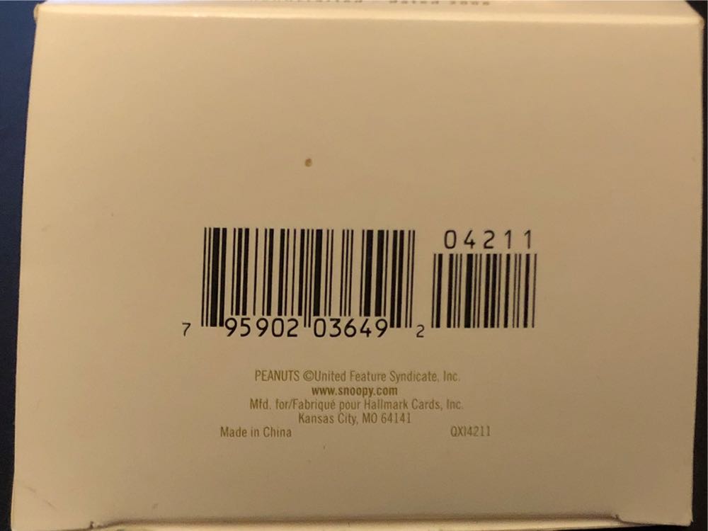 School Days - The Peanuts Gang (Peanuts) ornament collectible [Barcode 795902036492] - Main Image 3